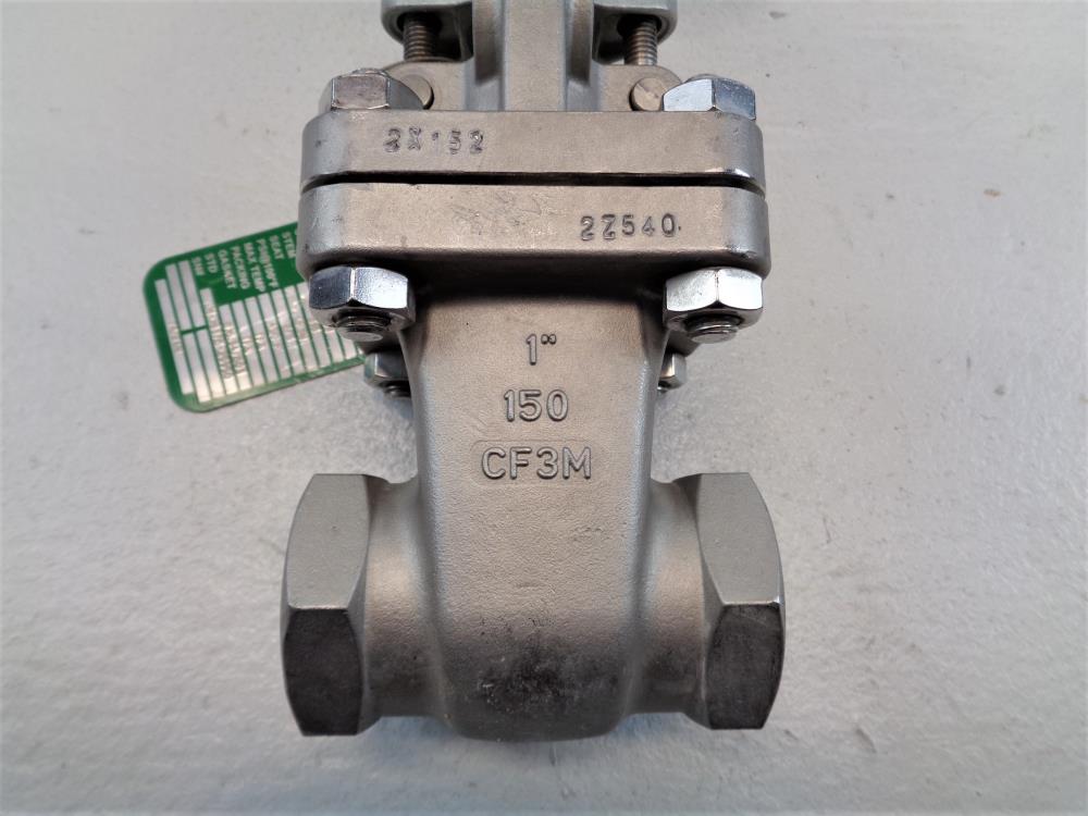 Ladish 1" 150# CF3M Socket-Weld Gate Valve 8274-1061-TT03-A10B